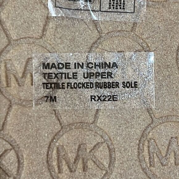 Michael Michael Kors Women Faux Fur Jet Set MK Slide Brown Slipper Size 7 - Picture 5 of 5